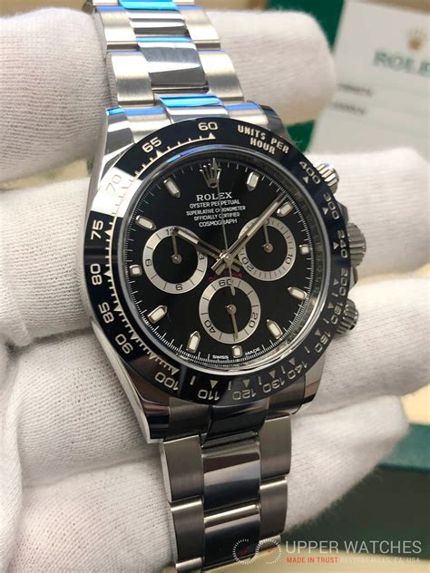 rolex daytona all black price|rolex daytona official price.